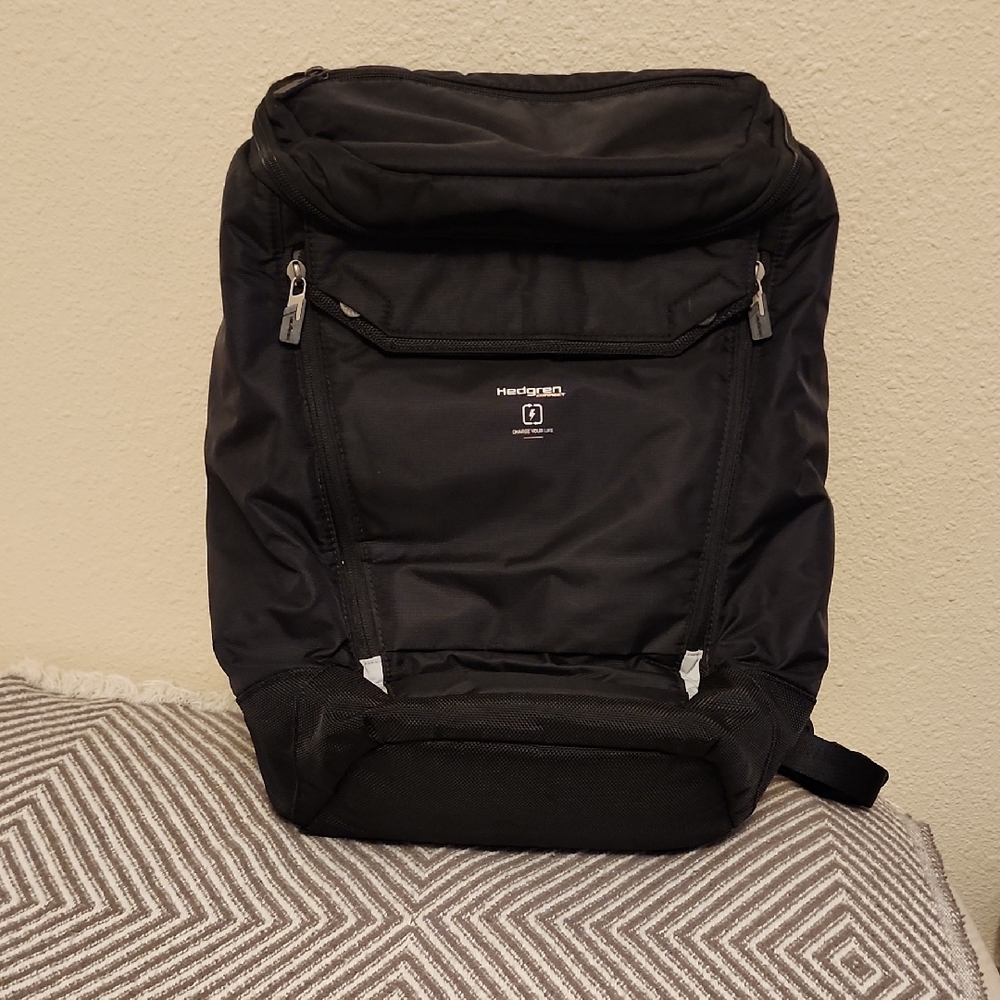 Hedgren Black Backpack